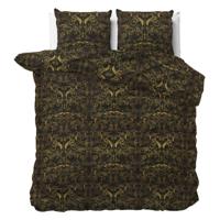 Dekbedovertrek Future - Eenpersoons (140x200 cm) - Groen Polyester-katoen - Dessin: - Sleeptime Classy - Dekbed-Discounter.nl