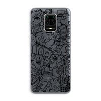 Vexx Black City : Xiaomi Redmi Note 9 Pro Transparant Hoesje
