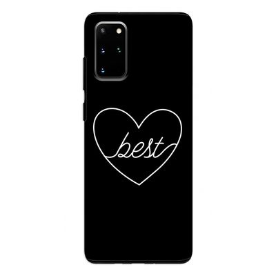 Best heart black: Samsung Galaxy S20 Plus Tough Case