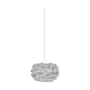 Umage Eos Micro hanglamp light grey - met koordset wit - Ø 22 cm