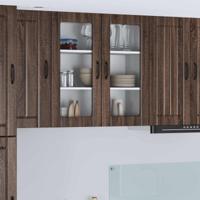 Keukenkast Bruin Eiken 80 x 31 x 80 cm Bewerkt hout