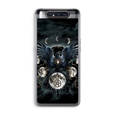 Sinister Wings: Samsung Galaxy A80 Transparant Hoesje