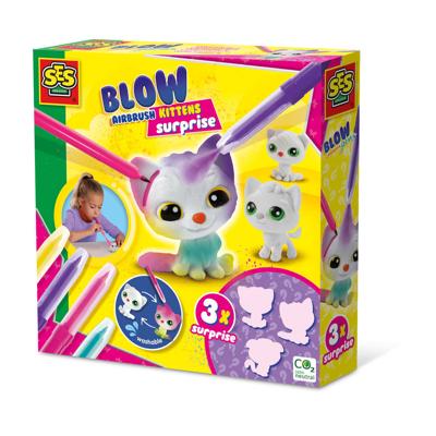 SES Creative blow airbrush katjes surprise