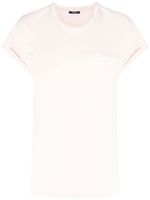 Balmain t-shirt à logo imprimé - Rose