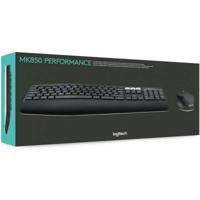 Toetsenbord en muis Logitech MK850 Zwart Qwerty Spaans