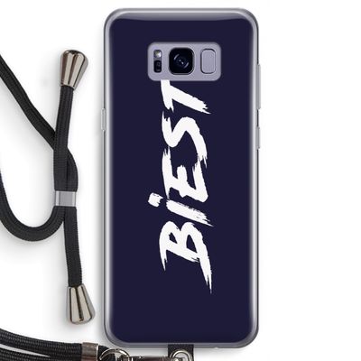 Biest: Samsung Galaxy S8 Transparant Hoesje met koord