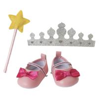 Heless Poppen accessoires prinses lillifee set, 30-34 cm