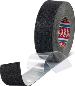 Tesa Antisliptape extreem flexibel | zwart | lengte 18 m, breedte 50 mm | 1 stuk - 60955-00000-00 60955-00000-00