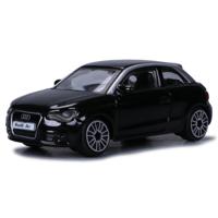 Modelauto/speelgoedauto Audi A1 - zwart - schaal 1:43/9 x 4 x 3 cm