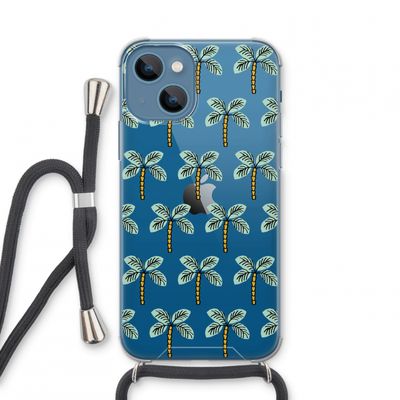 Paradise: iPhone 13 mini Transparant Hoesje met koord
