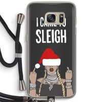 Came To Sleigh: Samsung Galaxy S7 Transparant Hoesje met koord