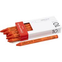 Caran Dache Caran d'ache neocolor i, l: 10 cm, dikte 8,5 mm, vermilion (060), 10 stuk/ 1 doos
