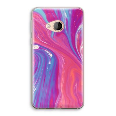 Paarse stroom: HTC U Play Transparant Hoesje