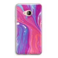 Paarse stroom: HTC U Play Transparant Hoesje