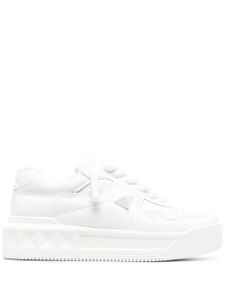 Valentino Garavani baskets One Stud XL en cuir - Blanc