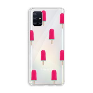 Waterijsje: Galaxy A51 4G Transparant Hoesje
