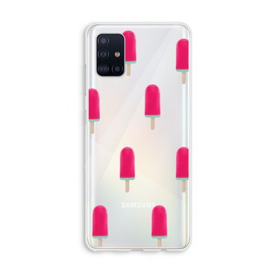 Waterijsje: Galaxy A51 4G Transparant Hoesje