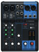 Yamaha MG06 mengpaneel 6 kanalen Zwart