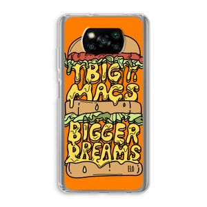 Big Macs Bigger Dreams: Xiaomi Poco X3 Pro Transparant Hoesje