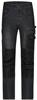 James & Nicholson JN875 Workwear Stretch-Jeans - Black-Denim - 42