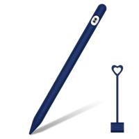 Geschikt voor Apple Pencil1 Generation StylusTouch pen silicone beschermkap pendop (marineblauw)