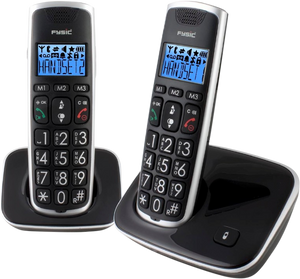 Fysic FX-6020 telefoon DECT-telefoon Zwart Nummerherkenning