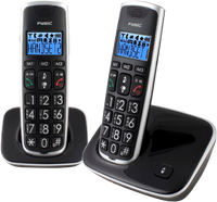 Fysic FX-6020 telefoon DECT-telefoon Zwart Nummerherkenning - thumbnail