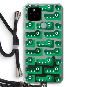 Crocs: Pixel 5 Transparant Hoesje met koord