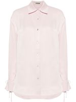 AERON chemise Fallow à motif satiné - Rose