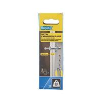 Blister van 10 stuks. metalen expansiepluggen ø13x65 schroeven m6x75 5001554 snel