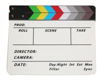 Bresser BR-VC1 film klapper wit - thumbnail