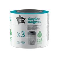 Tommee Tippee - Herlaadt Sangenic - Simplee - Pack x3 Tommee Tippee - Herlaadt Sangenic - Simplee - Pack x3