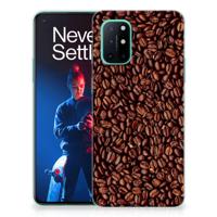 OnePlus 8T | Siliconen Case | Koffiebonen
