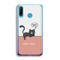 GSM poes: Huawei P30 Lite Transparant Hoesje