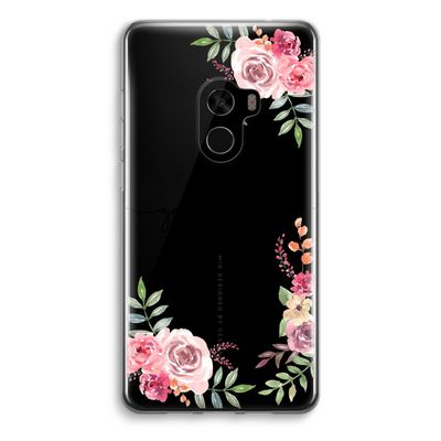 Rozen: Xiaomi Mi Mix 2 Transparant Hoesje