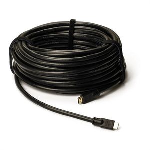 Roline 14.01.3455 HDMI-kabel HDMI Aansluitkabel HDMI-A-stekker 20 m Zwart 4K UHD