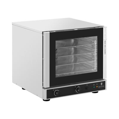 Heteluchtoven - 2.800 W - stoom- en grillfunctie - incl. 4 bakplaten