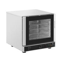Heteluchtoven - 2.800 W - stoom- en grillfunctie - incl. 4 bakplaten
