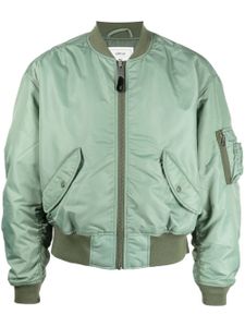 CHOCOOLATE veste bomber à empiècements contrastants - Vert