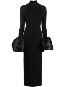 Solace London robe longue The Viviana - Noir