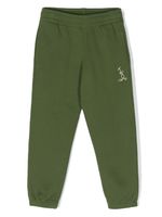 There Was One Kids pantalon de jogging en coton à logo imprimé - Vert - thumbnail