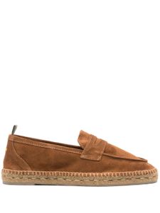 Castañer espadrilles en raphia tressé - Marron