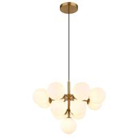 Globo Gouden hanglampGrappy 13-lichts - 56143-13G