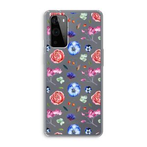 Bloemetjes: OnePlus 9 Pro Transparant Hoesje