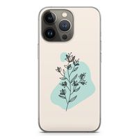 Violets are blue: iPhone 13 Pro Transparant Hoesje