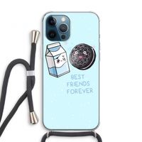 Best Friend Forever: iPhone 12 Pro Transparant Hoesje met koord