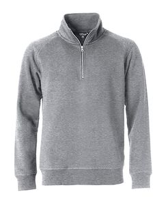 Clique 021043 Classic Half Zip - Grijsmelange - M