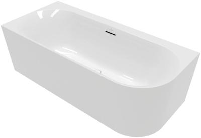 Villeroy & Boch Loop & Friends half vrijstaand bad 180x80x44cm glans alpin wit acryl