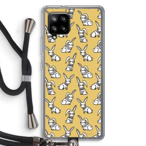 Haas: Samsung Galaxy A42 5G Transparant Hoesje met koord