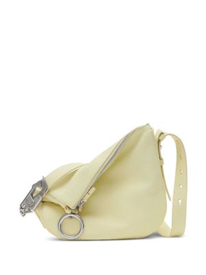Burberry sac à bandoulière en cuir à logo - Tons neutres